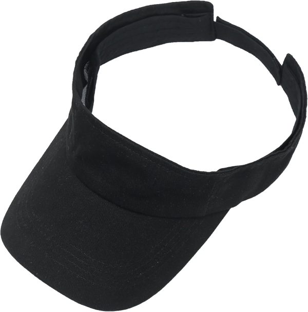Adjustable Cotton Sun Visor for Outdoor Sports