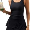 Modest Swim Dress with Tummy Control