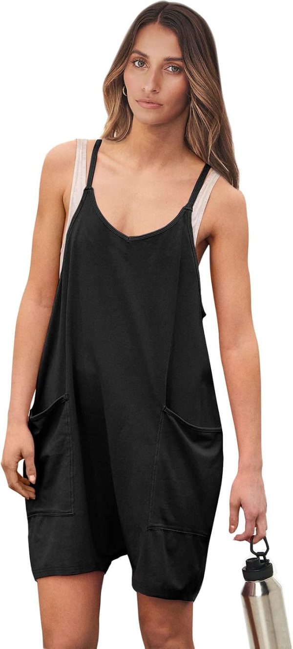 Women’s Summer Loose Sleeveless Jumpsuit