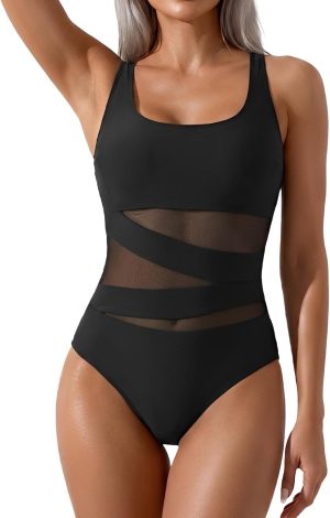 Women's Tummy Control One Piece Swimsuit