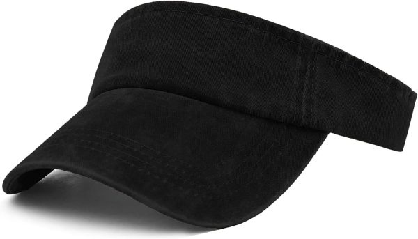 Adjustable Cotton Sun Visor for Outdoor Sports