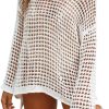 Sexy Hollow Out Crochet Swim Cover Up