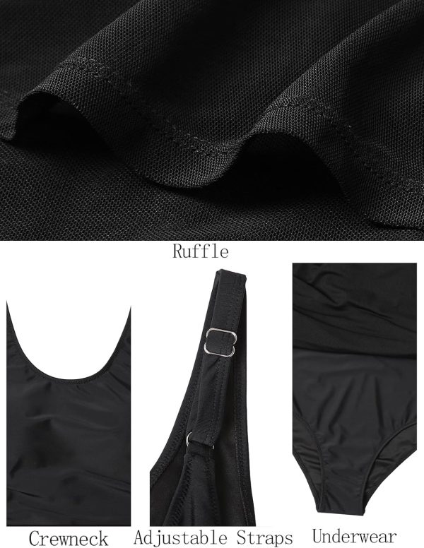 Modest Swim Dress with Tummy Control
