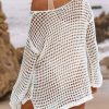 Sexy Hollow Out Crochet Swim Cover Up