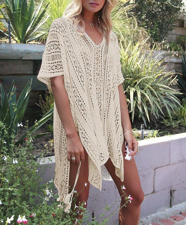 815cAyGzWL._AC_SL1210_ Crochet Bikini Beach Cover Up