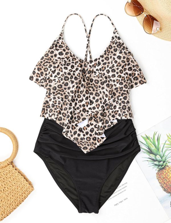 Tummy Control One-Piece Swimsuit, Full Coverage